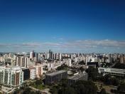 Drone Centro Civico. Tempo bom, clima.   Curitiba, 17/04/2019 -  Foto: Geraldo Bubniak/ANPr